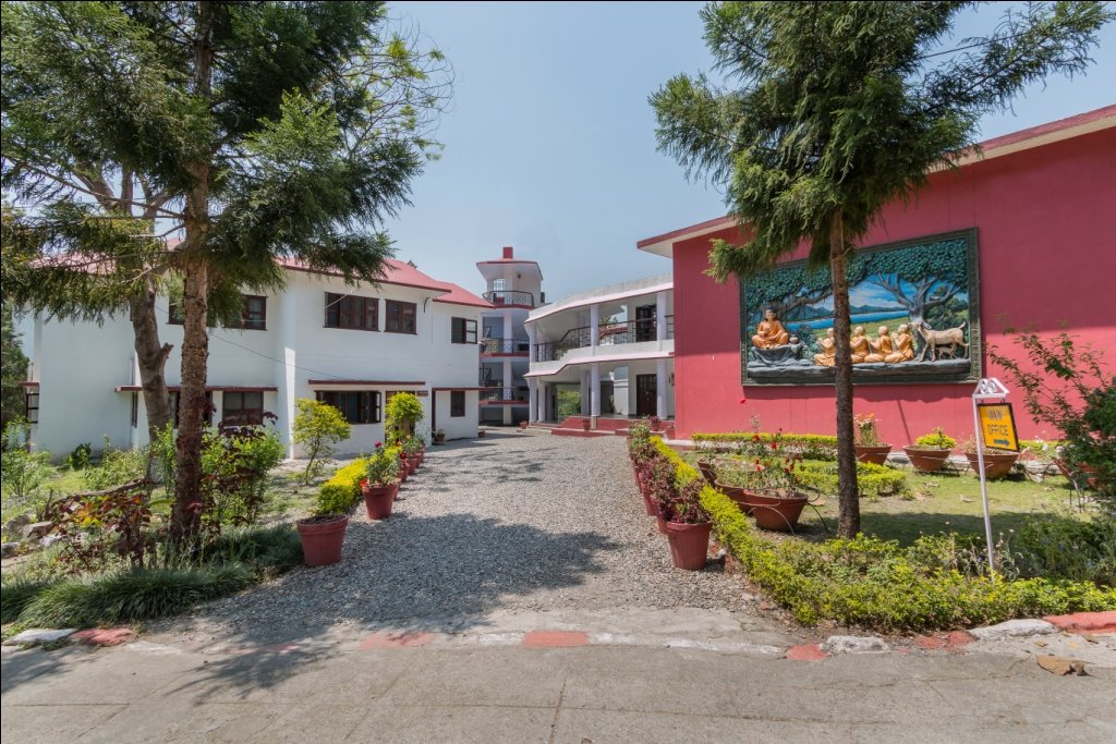The school campus